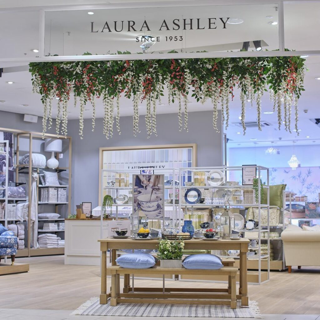 Laura Ashley Retail Interior Design & Point of Purchase