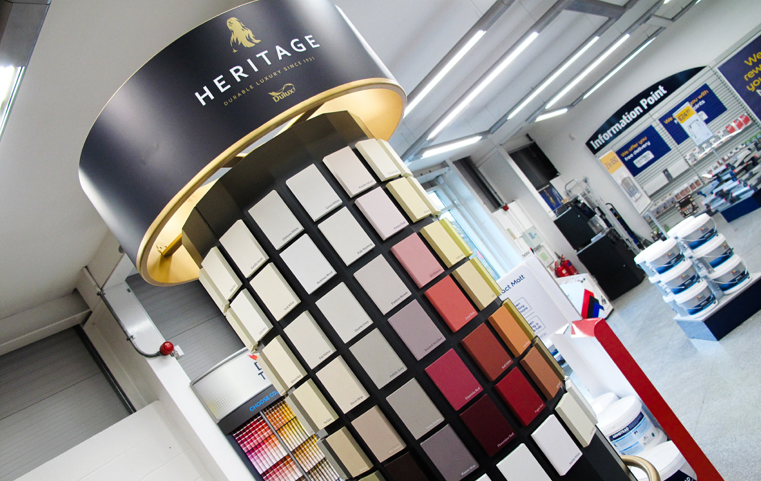 Dulux Heritage Point of Purchase Display